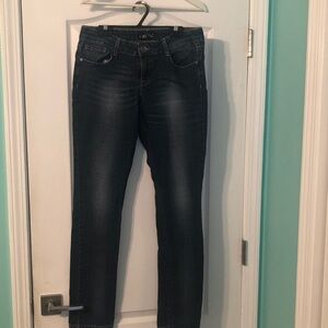 lei Dark Indigo Skinny Jeans